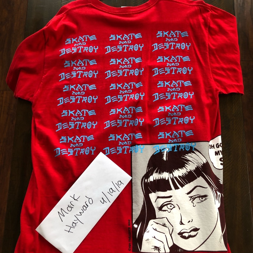 Supreme Thrasher skate and destroy